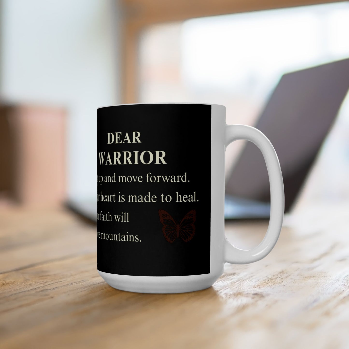Prophetic Mug – “Rise, Dear Warrior"
