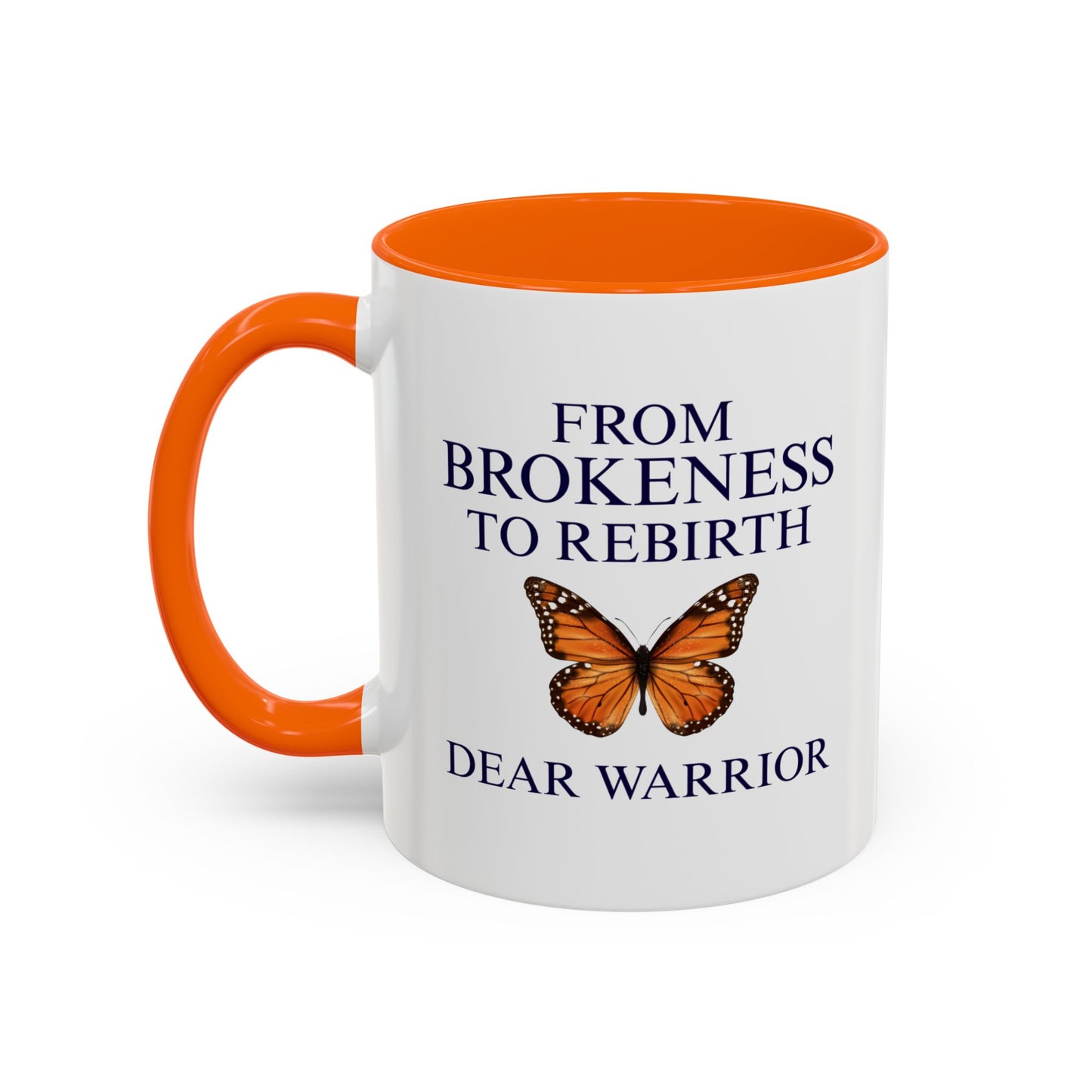 Inspirational Coffee Mug, Motivational Mug, Butterfly Theme, Self-Care Gift, Empowerment Merchandise