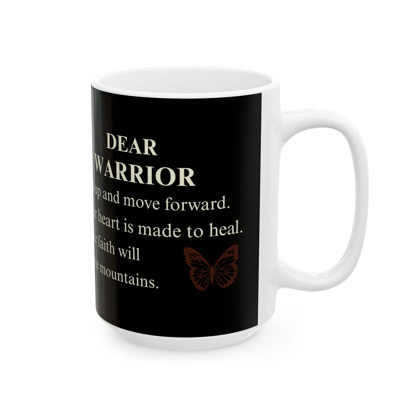 Prophetic Mug – “Rise, Dear Warrior"
