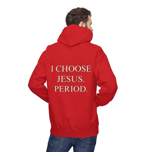 Inspirational Hoodie for Warriors, Faith Hoodie, Cozy Red Fleece Sweatshirt, Motivational Apparel, Christian Gift