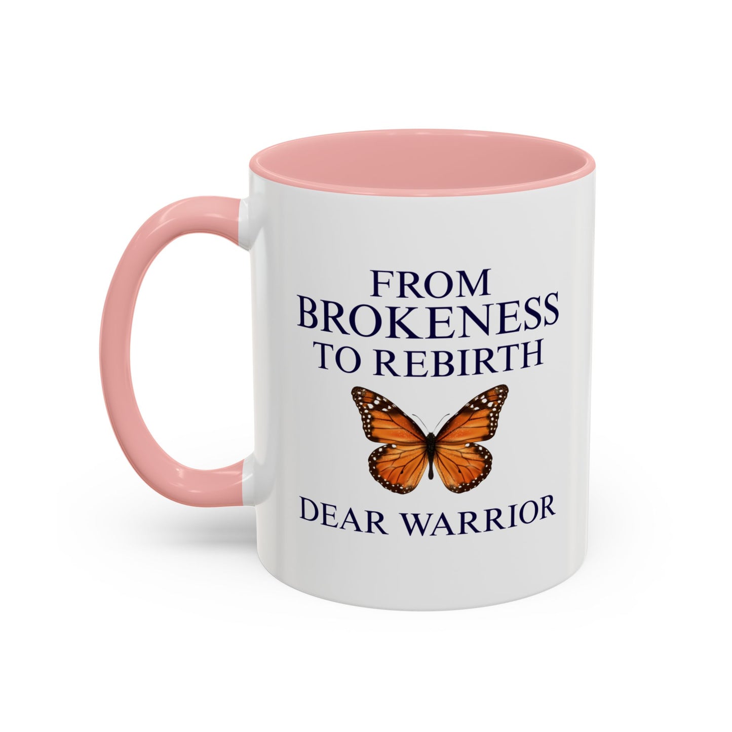Inspirational Coffee Mug, Motivational Mug, Butterfly Theme, Self-Care Gift, Empowerment Merchandise