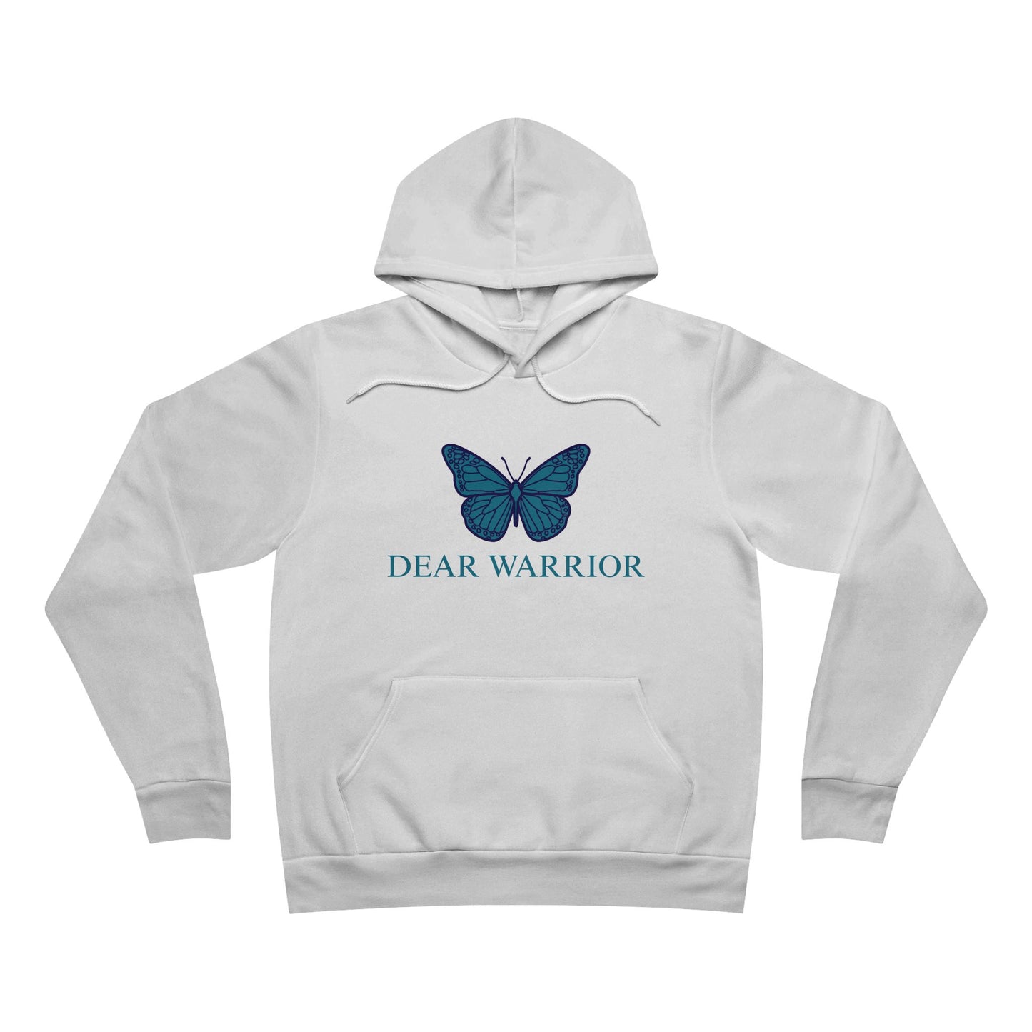 Empowering Butterfly Hoodie for Warriors - Inspirational Gift, Recovery Support, Unisex Fleece, Thoughtful Gift for Healing