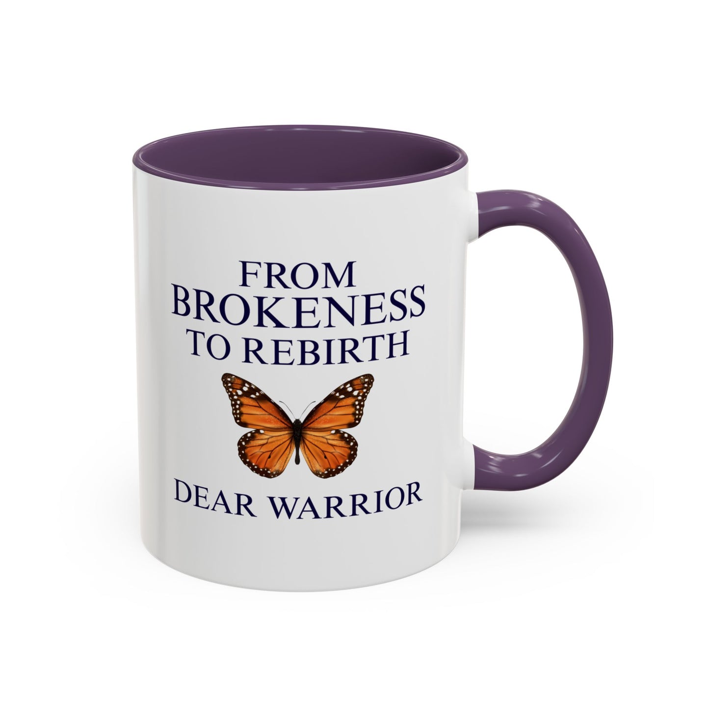 Inspirational Coffee Mug, Motivational Mug, Butterfly Theme, Self-Care Gift, Empowerment Merchandise