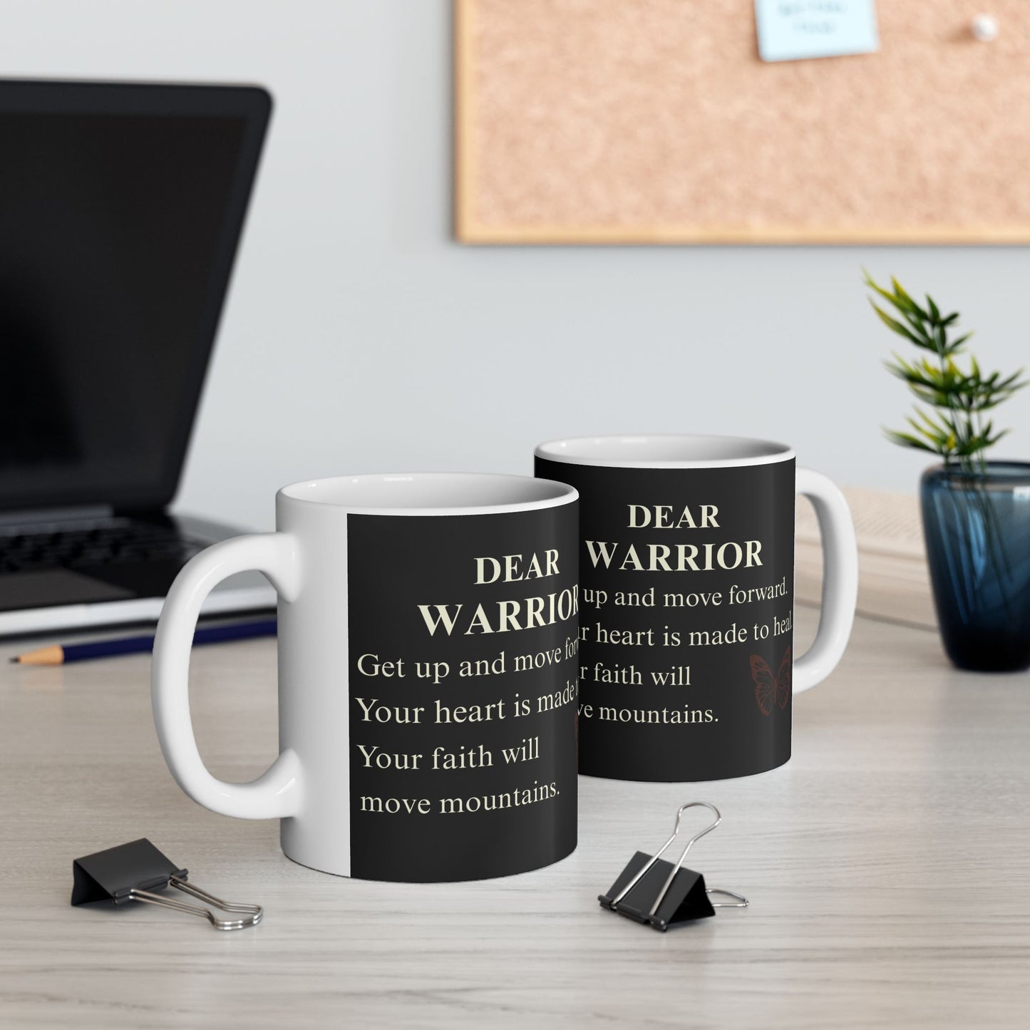 Prophetic Mug – “Rise, Dear Warrior"