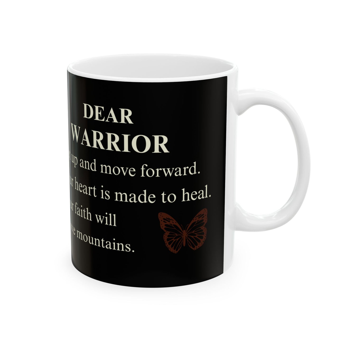 Prophetic Mug – “Rise, Dear Warrior"
