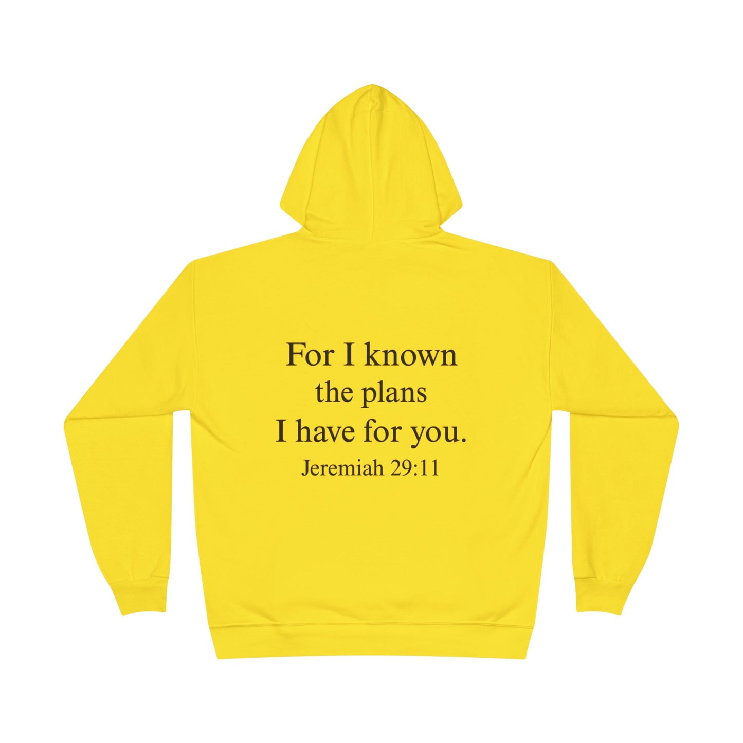 Inspirational Butterfly Hoodie, Unisex Eco-Friendly Sweatshirt, Empowerment Gift, Comfort Wear, Faith-Based Apparel, Casual Style