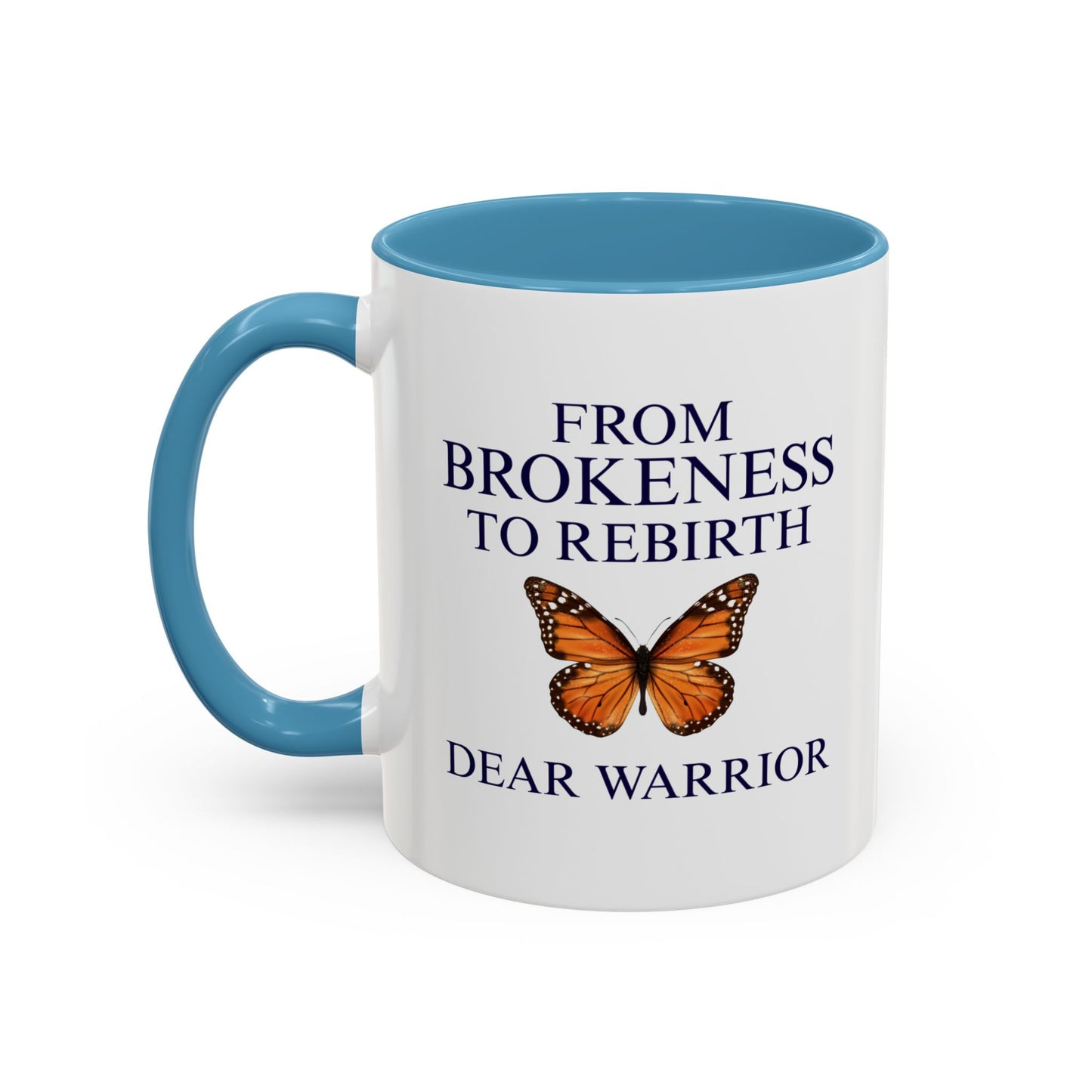 Inspirational Coffee Mug, Motivational Mug, Butterfly Theme, Self-Care Gift, Empowerment Merchandise