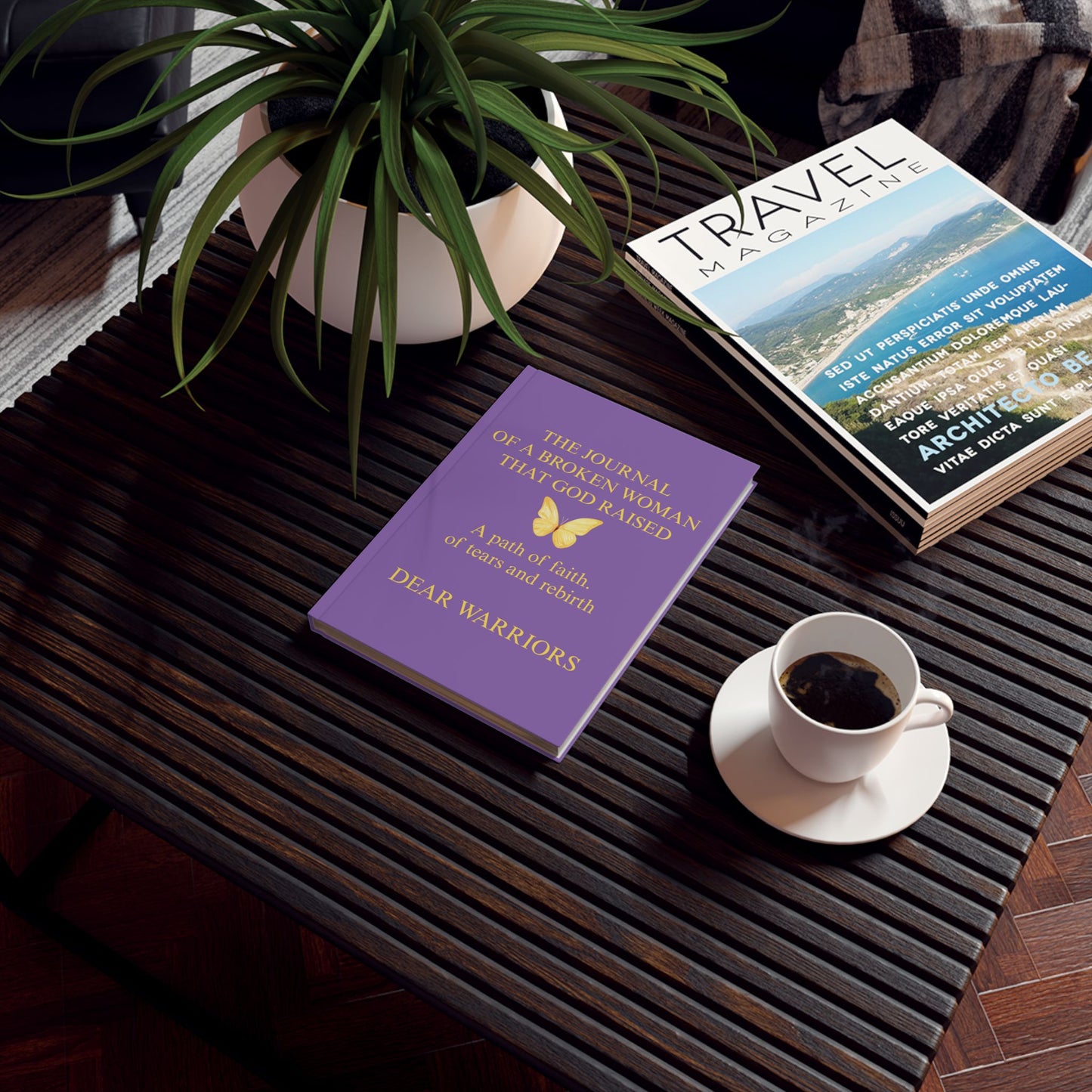 Hard Backed Journal, Inspirational Journal for Personal Growth, Faith-Based Writing Notebook, Gifts for Women, Recovery Journal