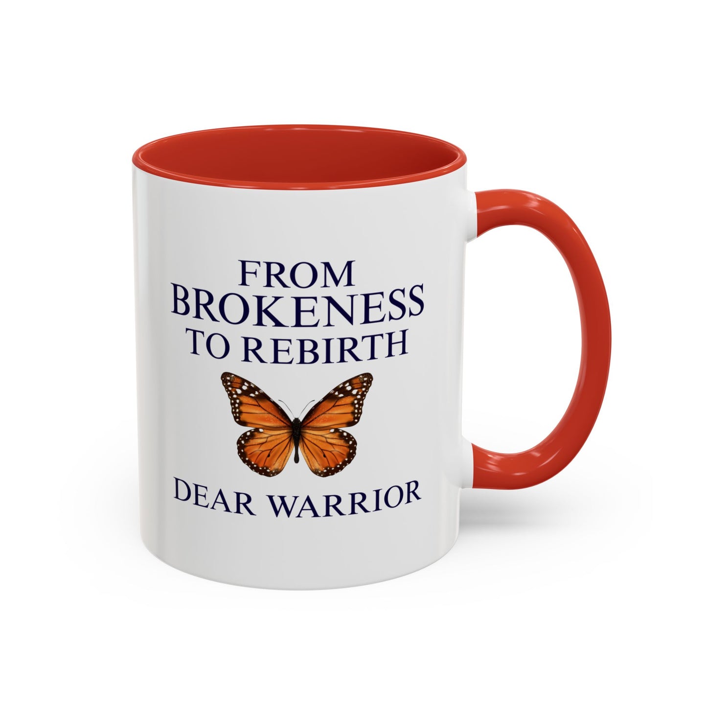Inspirational Coffee Mug, Motivational Mug, Butterfly Theme, Self-Care Gift, Empowerment Merchandise