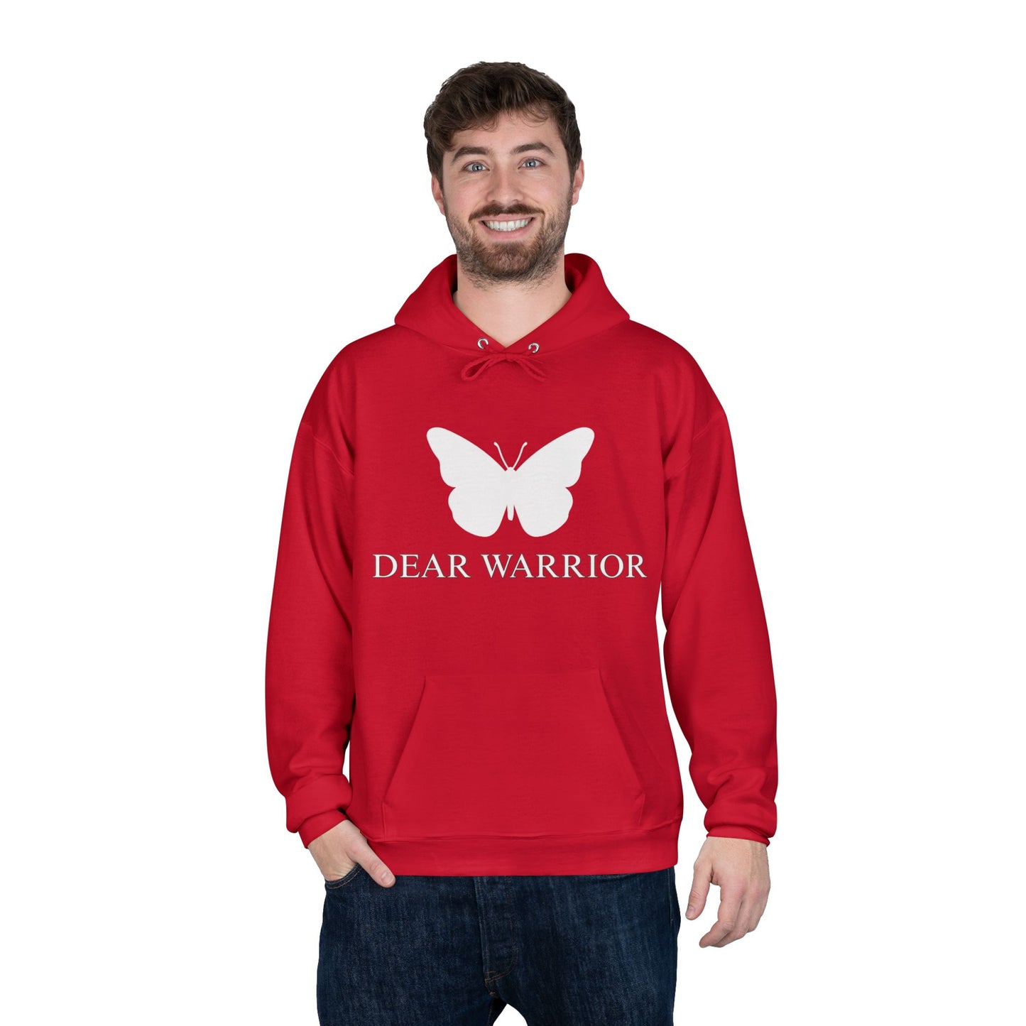 Inspirational Butterfly Hoodie, Unisex Eco-Friendly Pullover with Positive Quotes, Perfect for Gift Giving, Everyday Wear, Comfort and Style