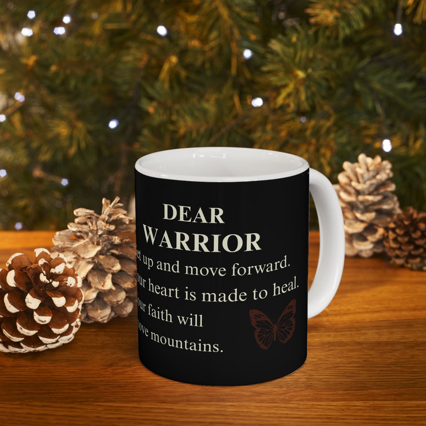 Prophetic Mug – “Rise, Dear Warrior"