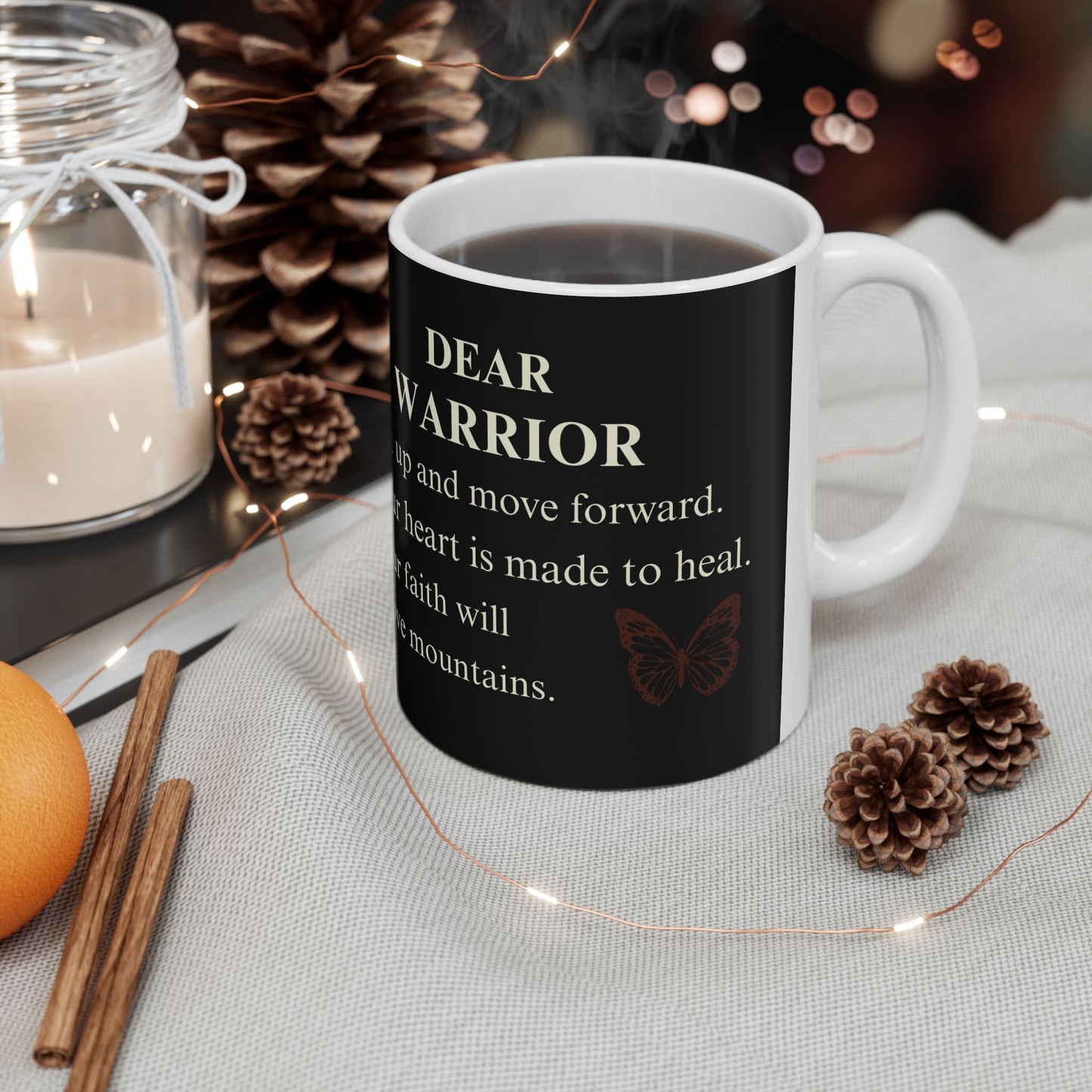 Prophetic Mug – “Rise, Dear Warrior"