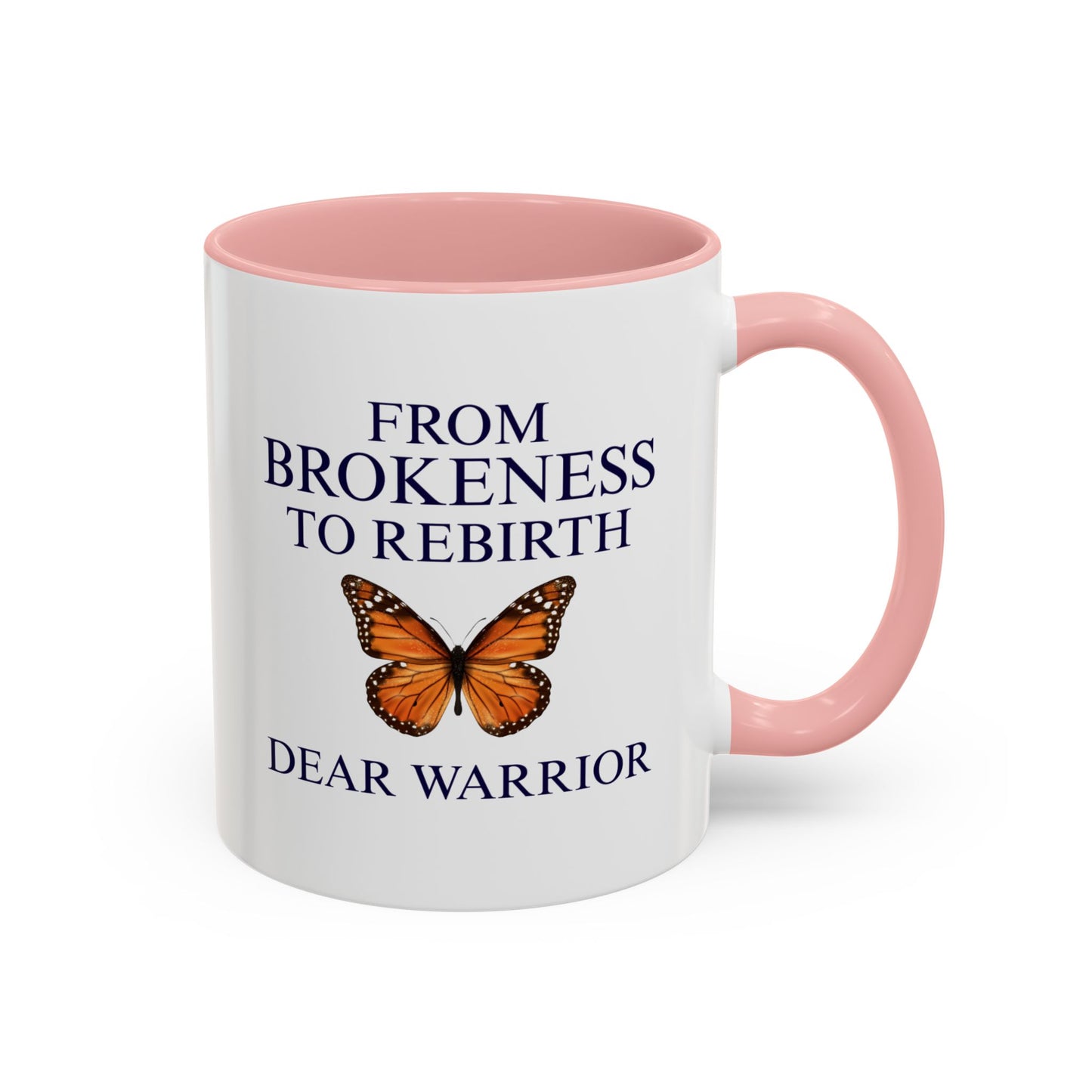 Inspirational Coffee Mug, Motivational Mug, Butterfly Theme, Self-Care Gift, Empowerment Merchandise