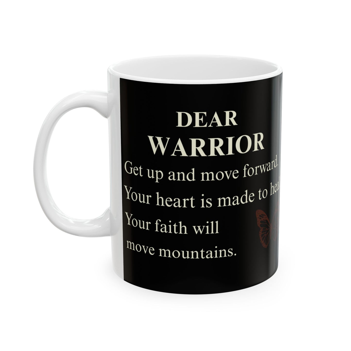Prophetic Mug – “Rise, Dear Warrior"