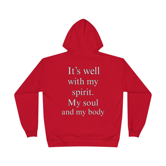 Inspirational Butterfly Hoodie, Unisex Eco-Friendly Pullover with Positive Quotes, Perfect for Gift Giving, Everyday Wear, Comfort and Style