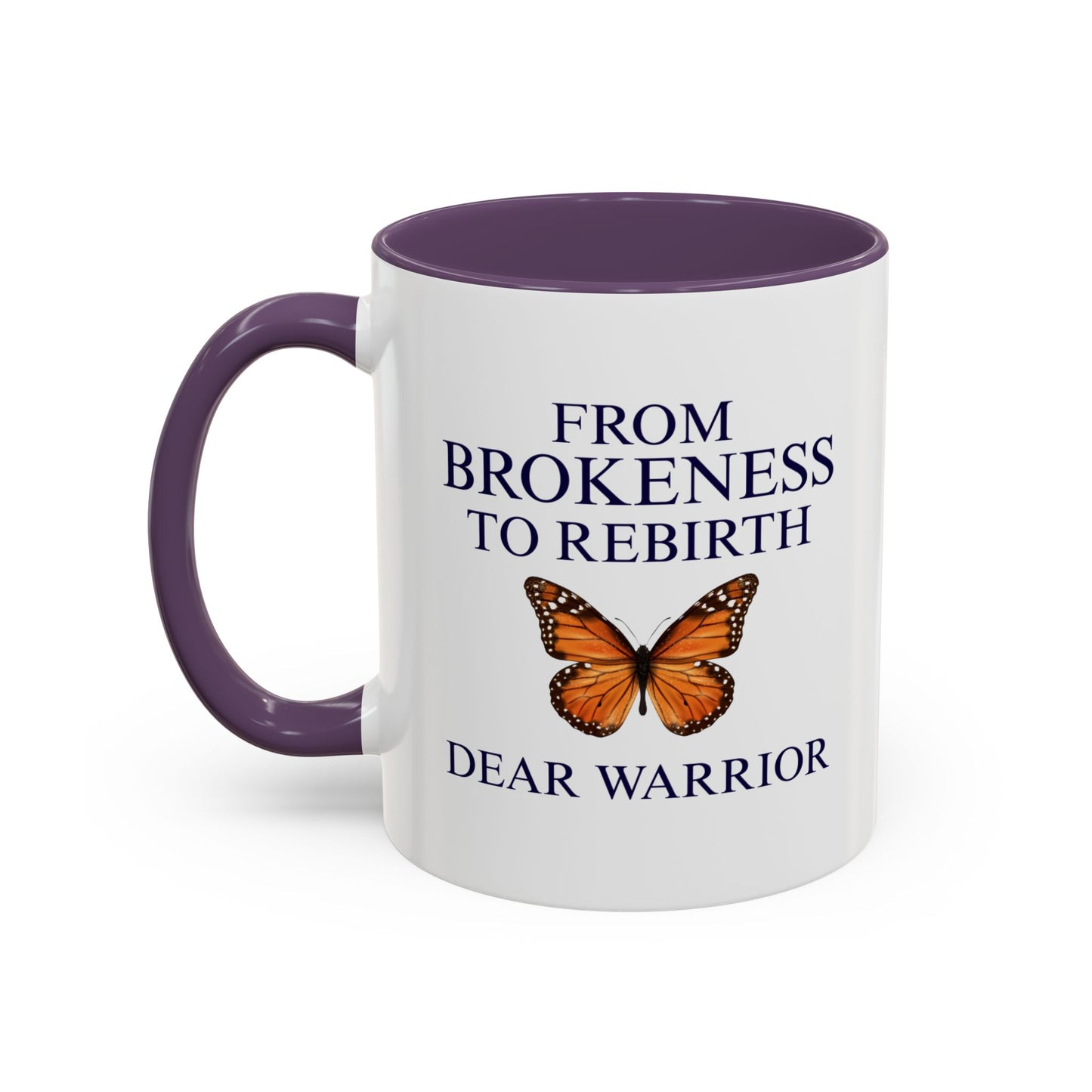 Inspirational Coffee Mug, Motivational Mug, Butterfly Theme, Self-Care Gift, Empowerment Merchandise