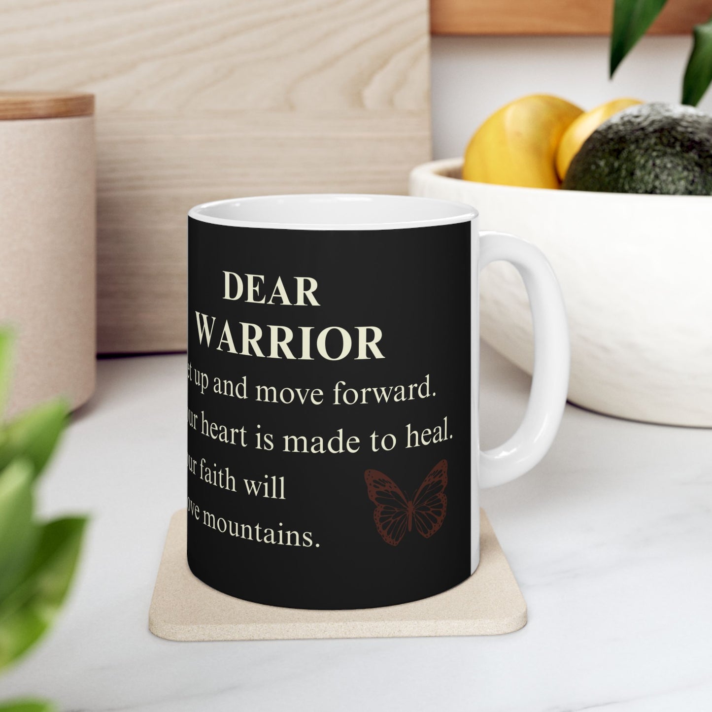 Prophetic Mug – “Rise, Dear Warrior"