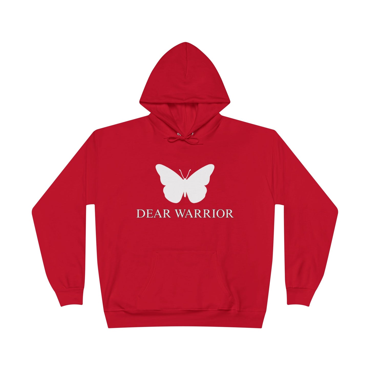 Inspirational Butterfly Hoodie, Unisex Eco-Friendly Pullover with Positive Quotes, Perfect for Gift Giving, Everyday Wear, Comfort and Style
